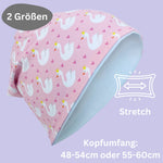 Kinder Beanie Mütze & Loop Set - Schwan