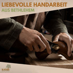 Kugelschreiber aus Olivenholz in Holzschachtel mit Gravur „Alles Gute“ | Edles Geschenk für Geburtstag, Abschluss & Jubiläum