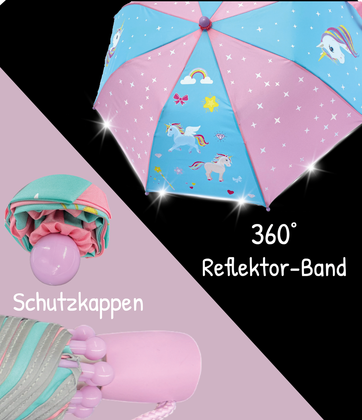 Magic Regenschirm Einhorn