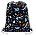Kinder Turnbeutel Dino Skelett