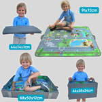 4 in1 Kinder Auto Organizer & Spielmatte