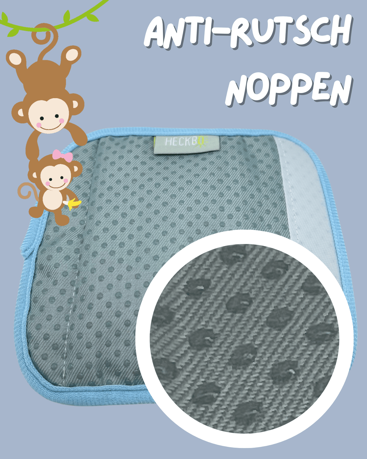 Baby Gurtschutz Baby Tiere mit Mama