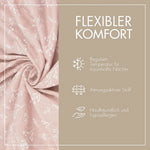 Kinder-Spannbettlaken 140x70 cm – „Rose Blüte“ Namma Markt