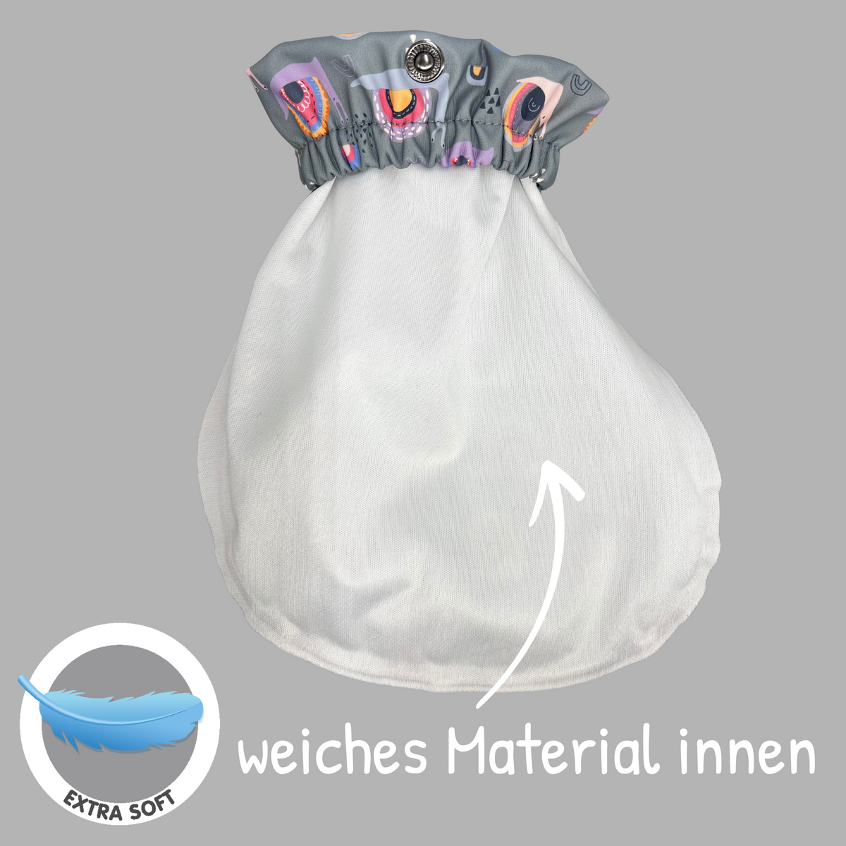 Füßlinge ohne Innen-Futter - Schnecke