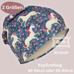 Kinder Beanie Mütze & Loop Set - Pferd