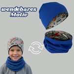 Kinder Beanie Mütze & Loop - Einsatzfahrzeuge