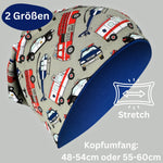 Kinder Beanie Mütze & Loop - Einsatzfahrzeuge
