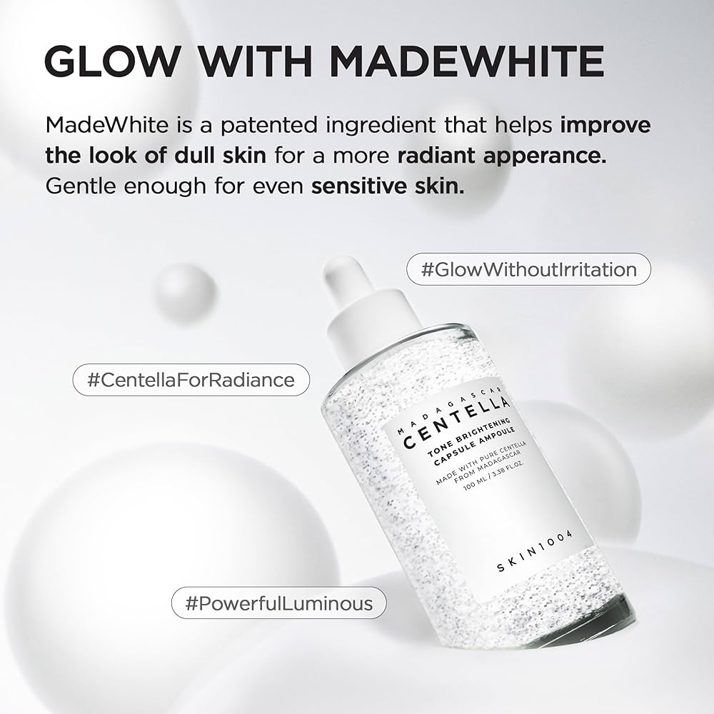 SKIN1004 Madagascar Centella Tone Brightening Capsule Ampoule, 100ml