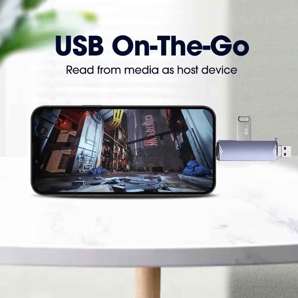 DREIKS 6-in-1 Kartenleser USB 3.0 Speicherkartenleser Typ-C Micro USB SD TF OTG Grau