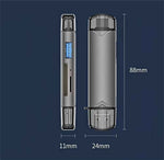 DREIKS 6-in-1 Kartenleser USB 3.0 Speicherkartenleser Typ-C Micro USB SD TF OTG Grau