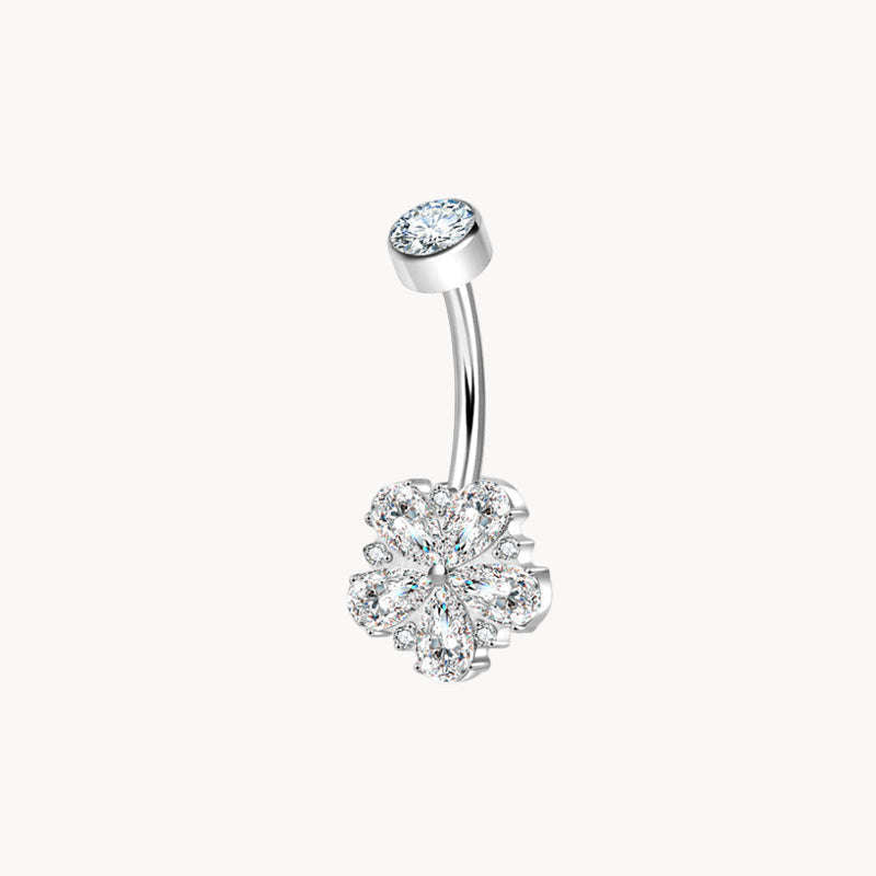 Blütencluster Bauchnabelpiercing aus Titan Namma Markt