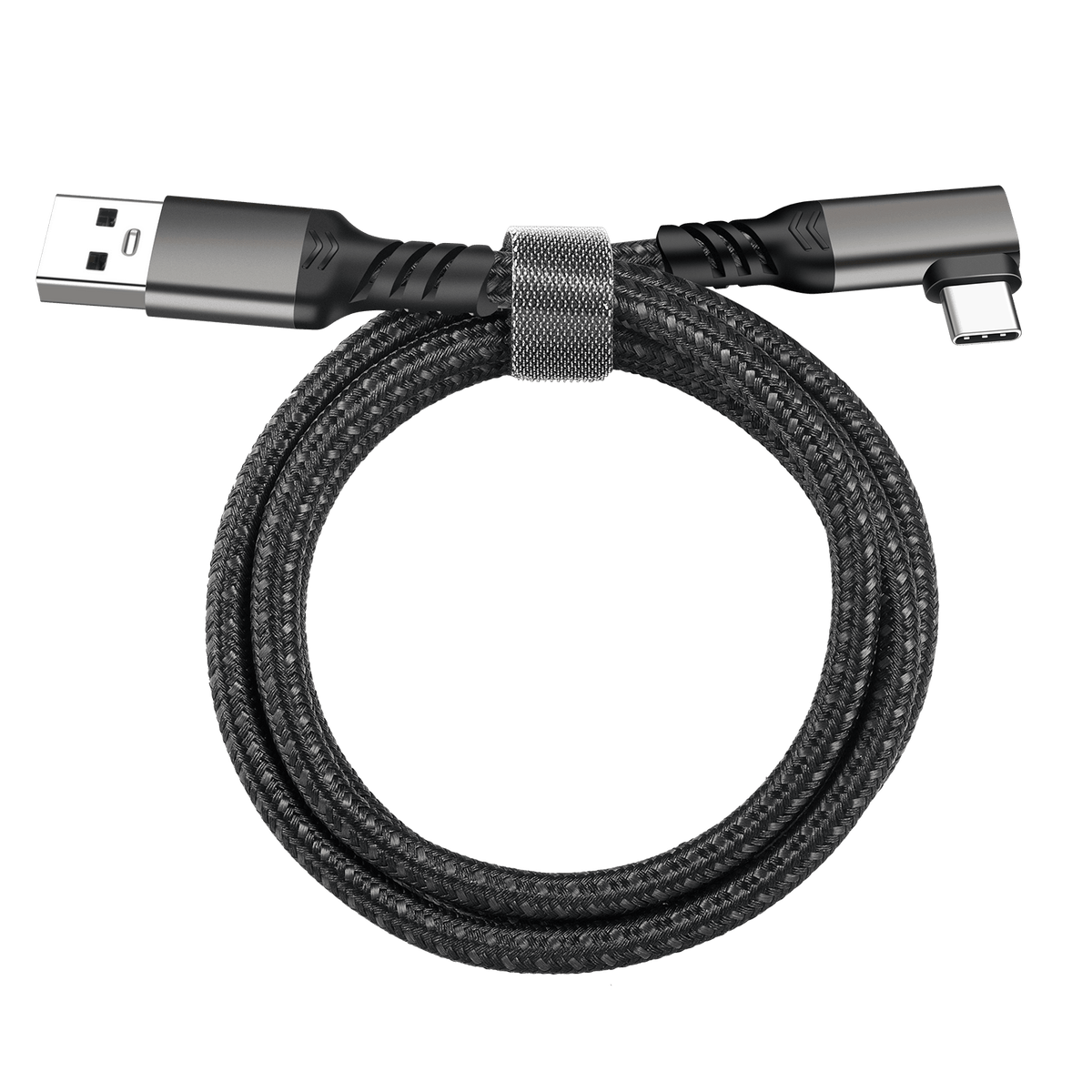 DREIKS 90 Grad Typ-C Ladekabel Winkel USB-A USB-C Kabel abgewinkelt 3A Nylon USB 3.2 Namma Markt