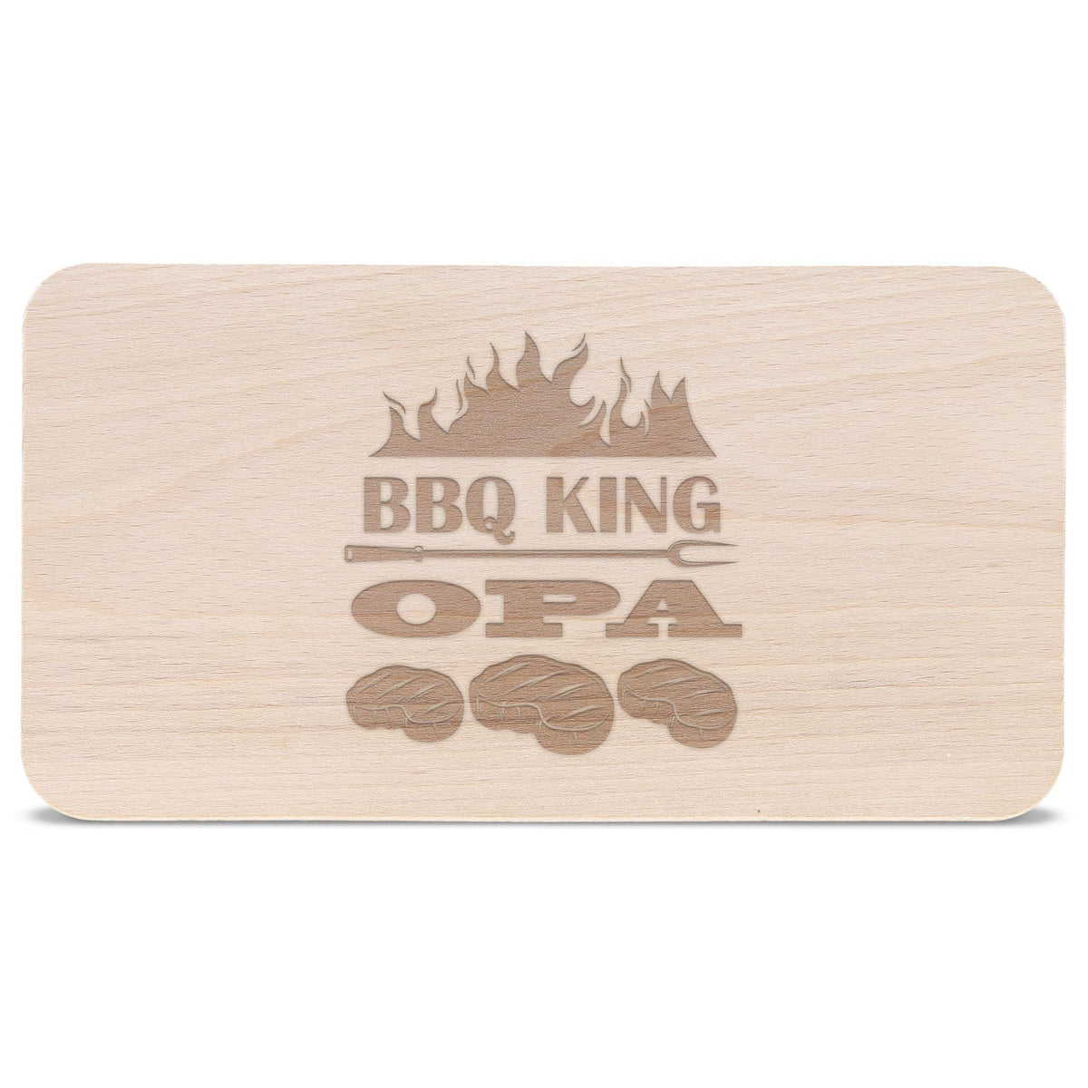 Frühstücksbrettchen BBQ King Opa