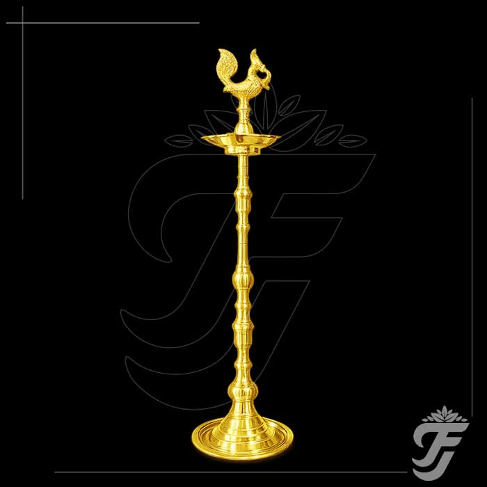 BRASS ANNAMKUTHUVILAKKU SWAN product image 1