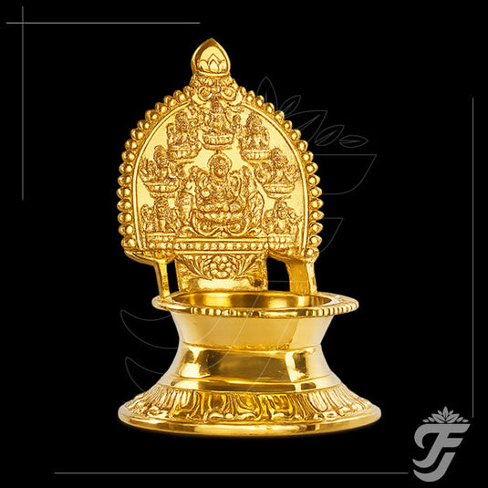 BRASS ASHTALAKSHMI VILAKKU NO - 2 product image 1