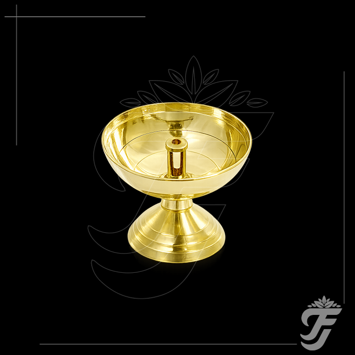 BRASS KUNDULU ROUND-3 INCH product image 1