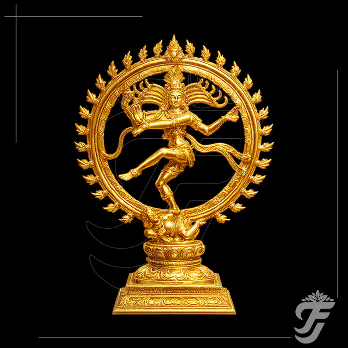 BRASS NATRAJ STATUE - 12 INCH product image 1