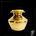BRASS PLAIN KODAM - 7 INCH product image 1