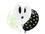 Luftballon Set "UV Halloween Geister" | Ø27 cm - 3Stk.