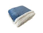 Baby Kuscheldecke in Teddy Plüsch Qualität » weiche Flanell Decke » 100x75cm für Kinder