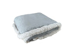 Baby Kuscheldecke in Teddy Plüsch Qualität » weiche Flanell Decke » 100x75cm für Kinder