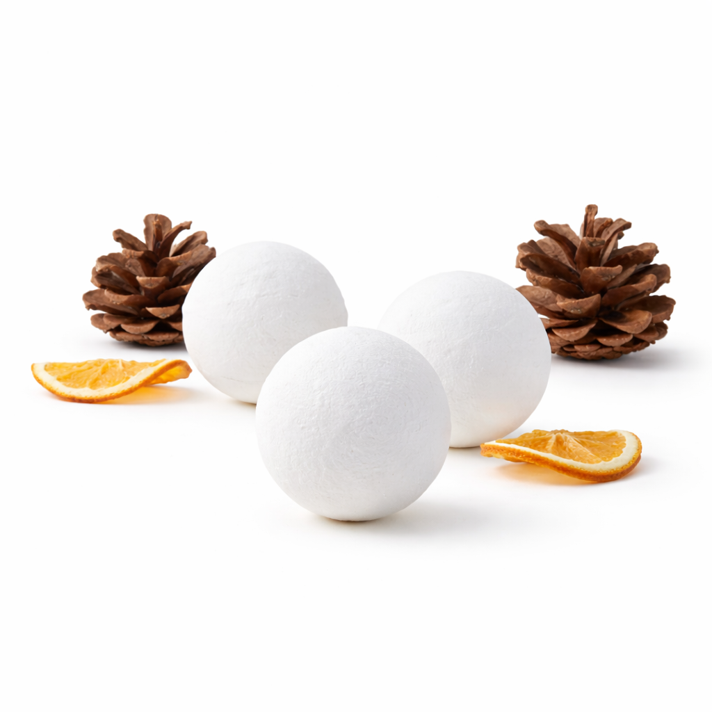 Badekugel 4 x 4cm » Badebombe 60 Gramm » Wellness Badeprodukt