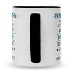 Bedruckte Tasse mit Spruch Bonus Eltern