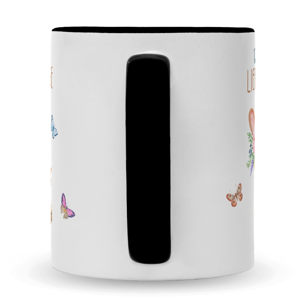 Bedruckte Tasse mit Spruch Lieblingshase