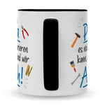 Bedruckte Tasse mit Spruch Wenn Papa es nicht reparieren kann