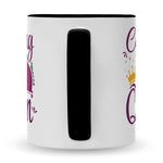 Bedruckte Tasse mit Spruch Camping Queen