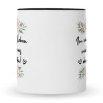 Bedruckte Tasse mit Spruch Im nächsten Leben