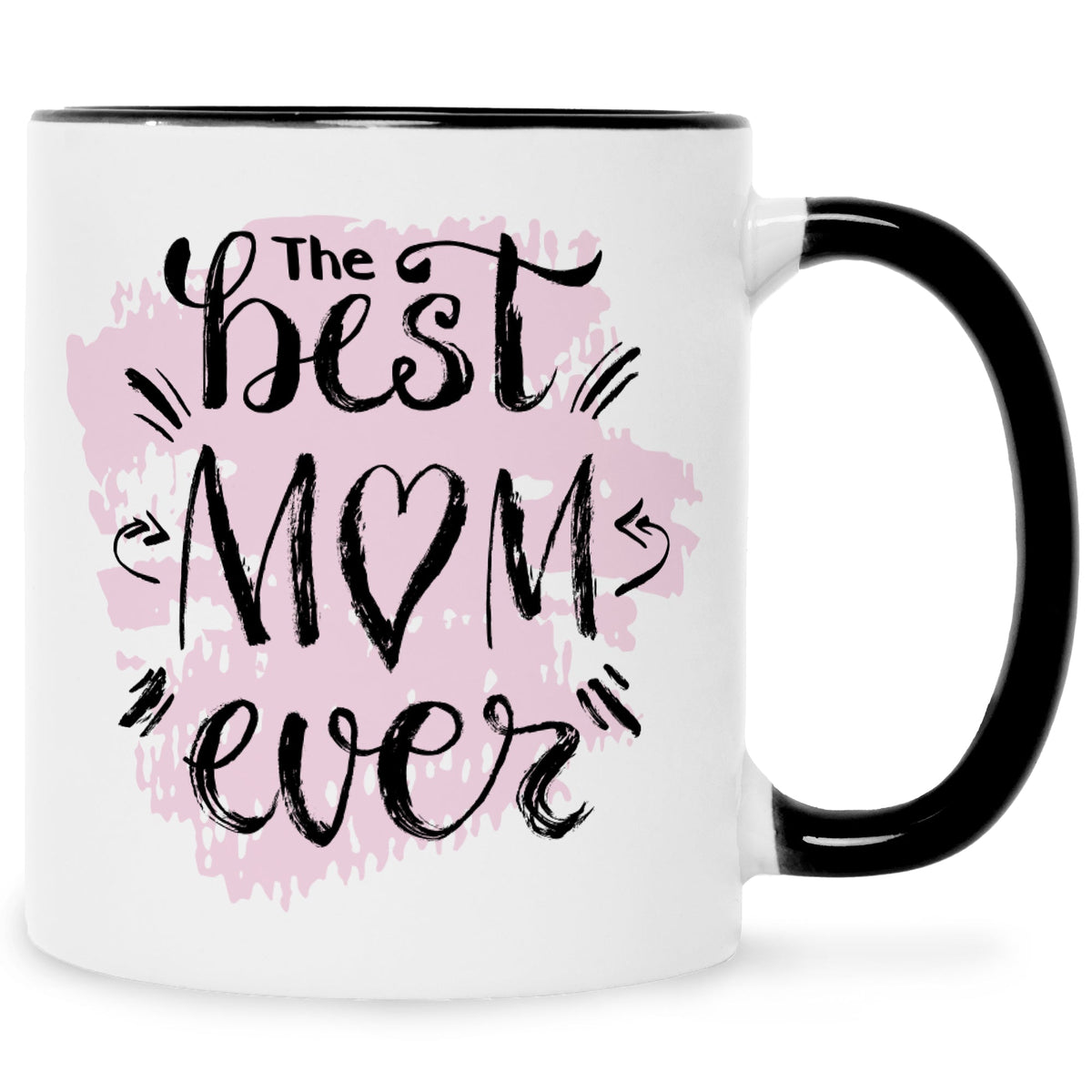 Bedruckte Tasse mit Spruch The best Mom ever