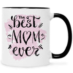 Bedruckte Tasse mit Spruch The best Mom ever