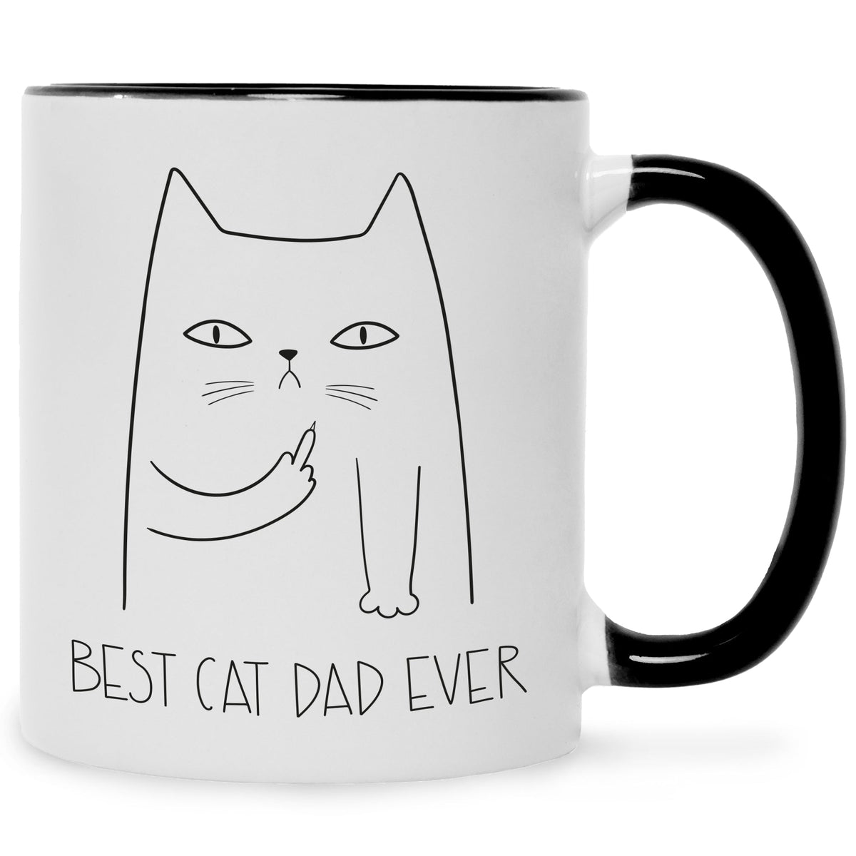 Bedruckte Tasse Best Cat Parent Ever