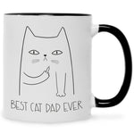 Bedruckte Tasse Best Cat Parent Ever