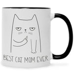 Bedruckte Tasse Best Cat Parent Ever