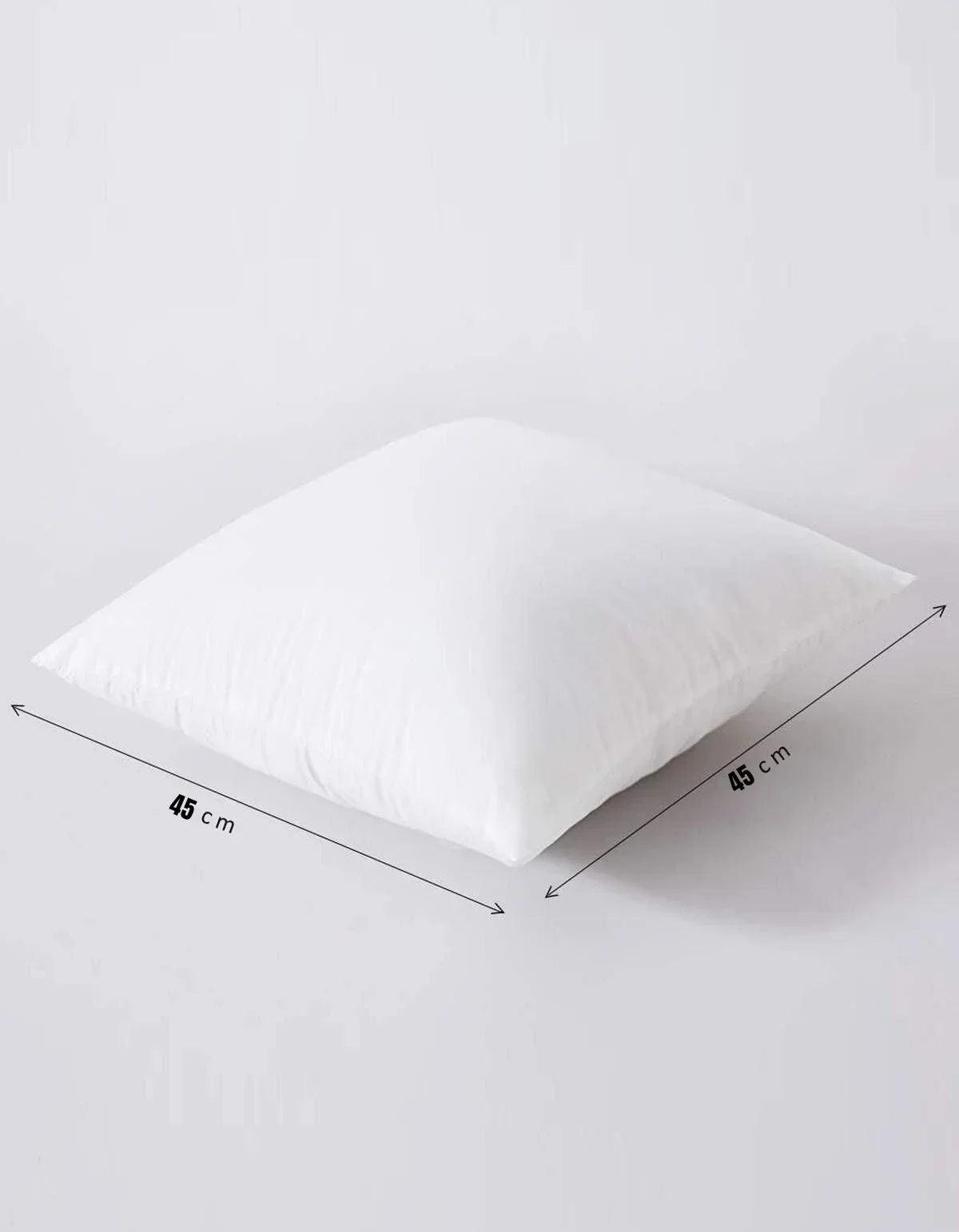 Bambushome 2er Set Silikongefüllte Kissen 45 × 45 cm Namma Markt
