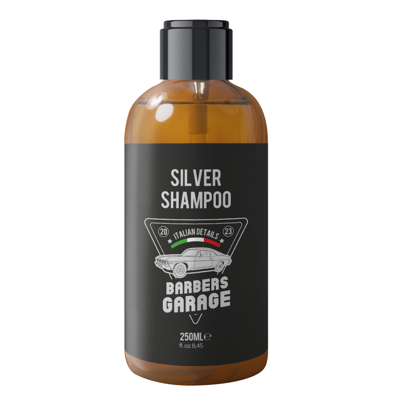 Barbers Garage exklusives Silber Shampoo (250ml)