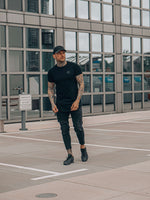 Baseball Cap - Black & Black Carbon