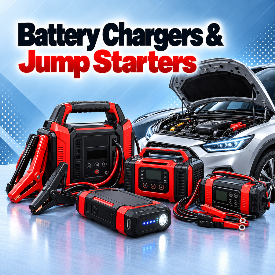 Battery Chargers & Jump Starters