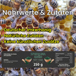 Honig-Geschenkpaket mit zwei Gläsern