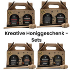 Honig-Geschenkpaket mit zwei Gläsern