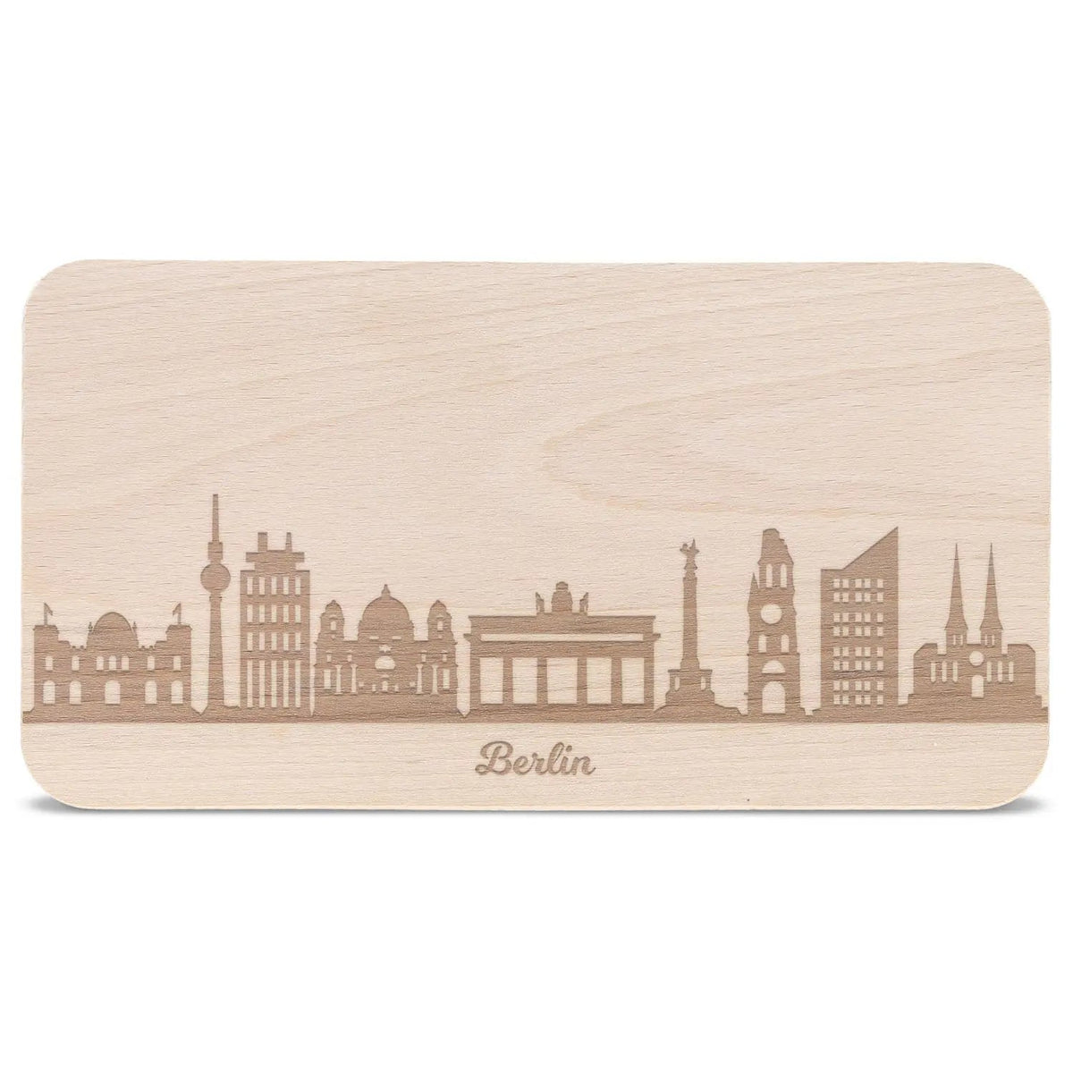 Frühstücksbrettchen Skyline Berlin