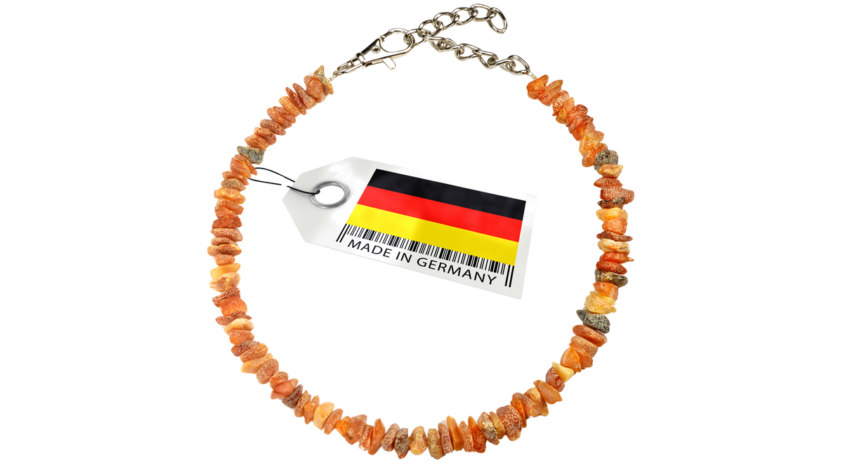 Hunde Bernsteinkette Flexi