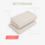 Bettwäsche Musselin – weich & gebrauchsfertig