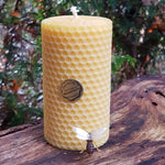 Gedrehte Bienenwachskerzen