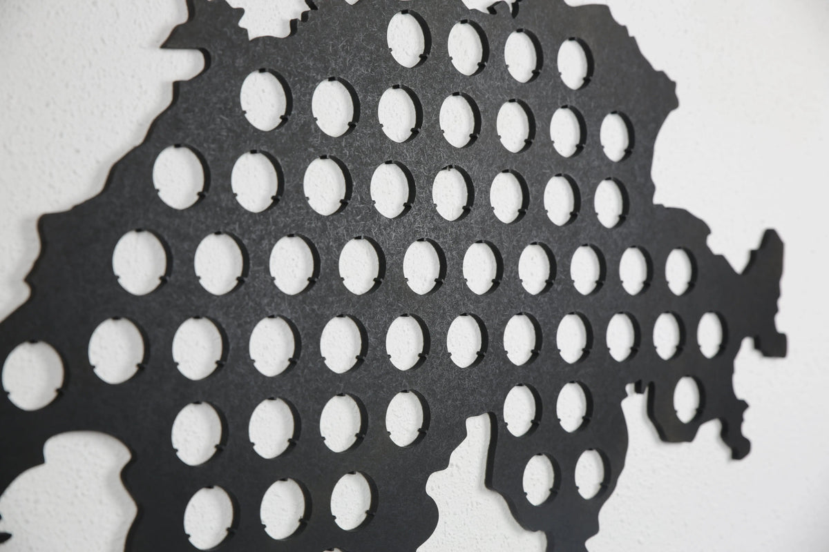 Bierkarte Schweiz "XL" Schwarz