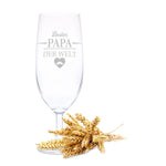 Stölzle Lausitz Bierglas mit Gravur "Bester Papa der Welt"