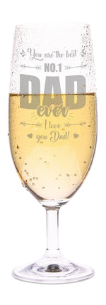 Stölzle Lausitz Bierglas mit Gravur "No. 1 Dad"