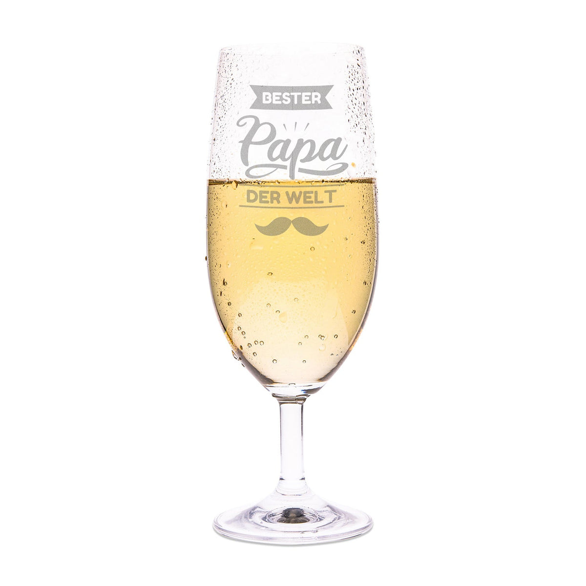 Stölzle Lausitz Bierglas mit Gravur "Bester Papa der Welt V2"